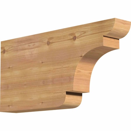Ekena Millwork New Brighton Smooth Rafter Tail, Western Red Cedar, 3 1/2"W x 12"H x 24"L RFT04X12X24NEB00SWR